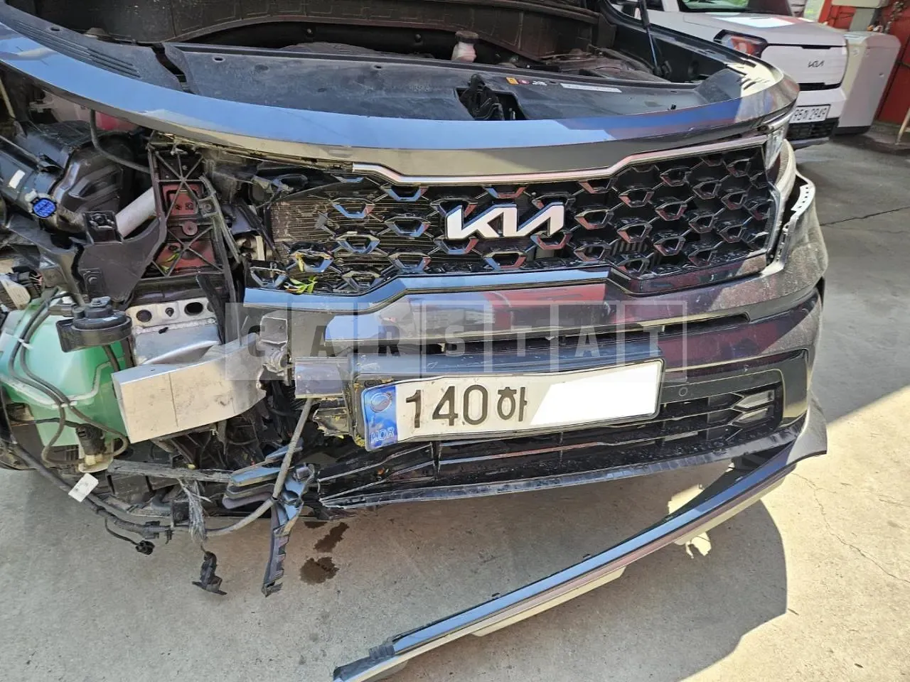 Photo 2 of 32: 2022 Kia Sorento, VIN KNARJ81BGNA146977 — Korean insurance auction