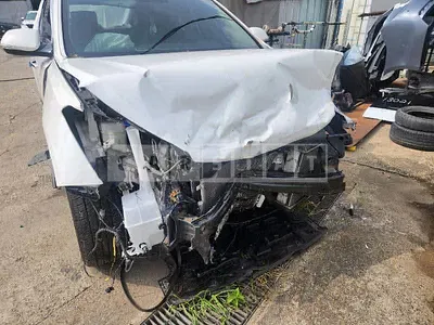 Photo 1 of 17: 2015 Hyundai Santa Fe, VIN KMHSW81XDFU487431 — Korean insurance auction