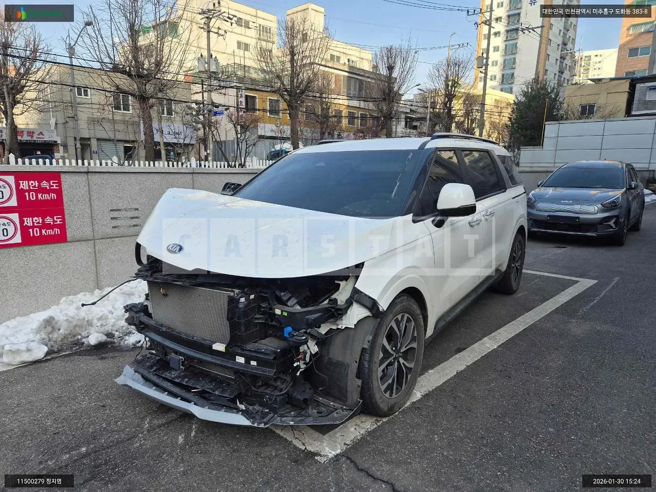 Photo 2 of 20: 2021 Kia Carnival, VIN KNHNB373BMS063924 — Korean insurance auction