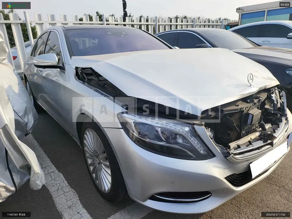 Photo 2 of 13: 2016 Mercedes-Benz S350d 4Matic, VIN WDDUF3DB3GA250887 — Korean insurance auction