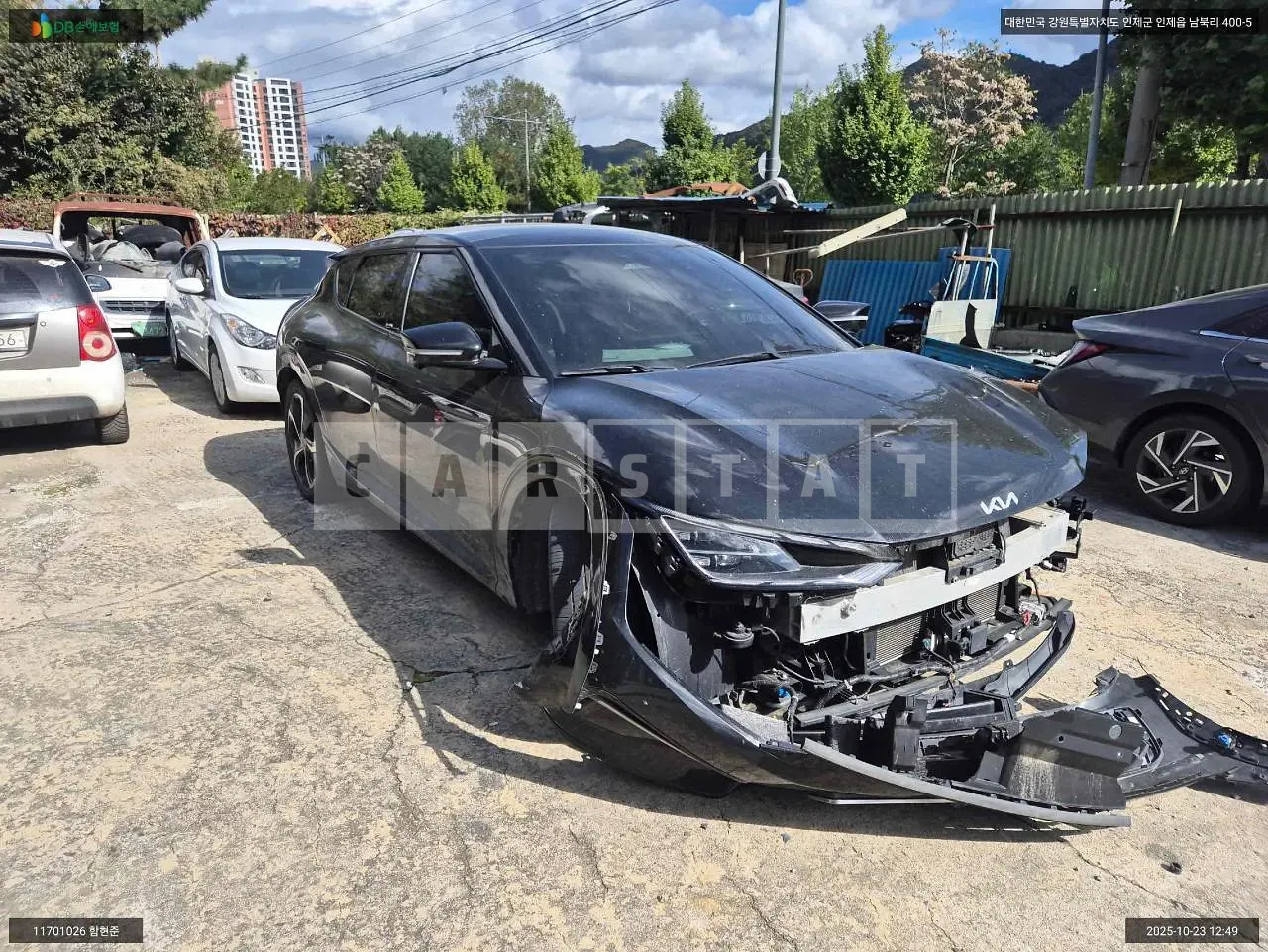 Photo 2 of 12: 2022 Kia EV6, VIN KNAC581CPNA053667 — Korean insurance auction