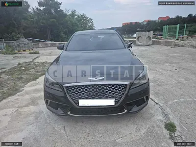 Photo 1 of 39: 2017 Hyundai Genesis G80, VIN KMHGN41BDHU219757 — Korean insurance auction