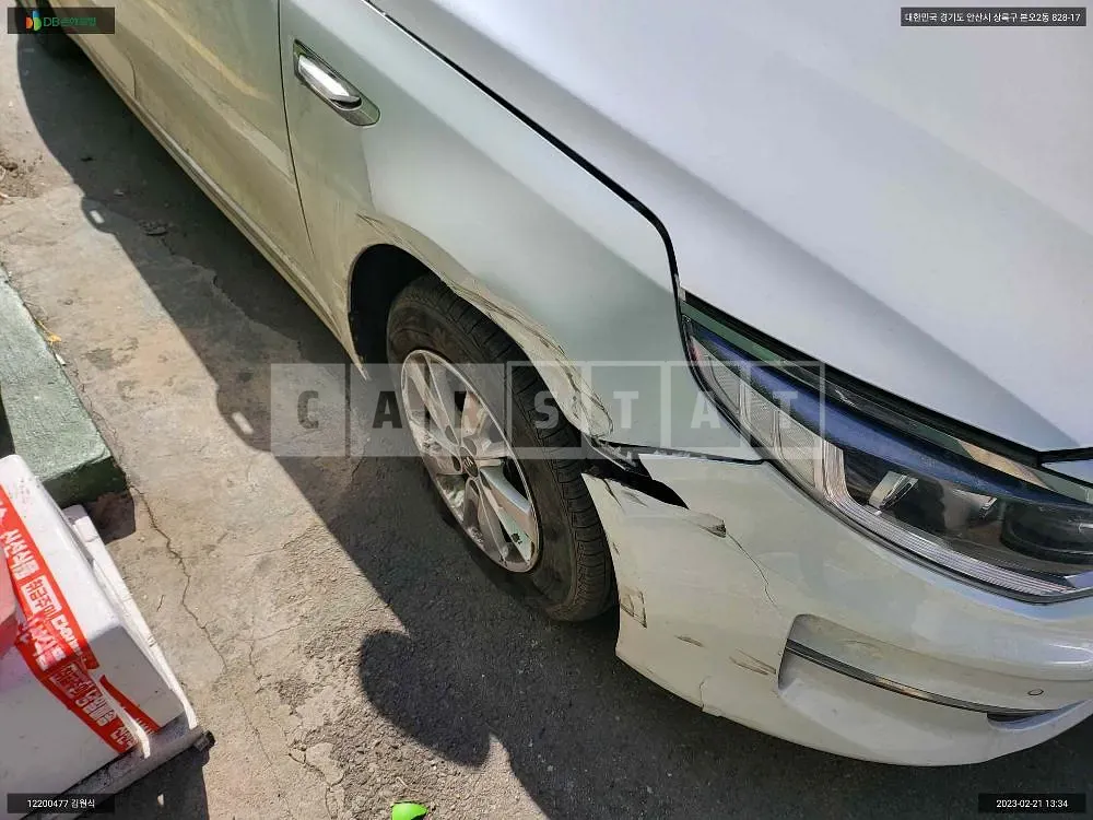 Photo 2 of 14: 2016 Kia K5, VIN KNAGS416BGA068359 — Korean insurance auction