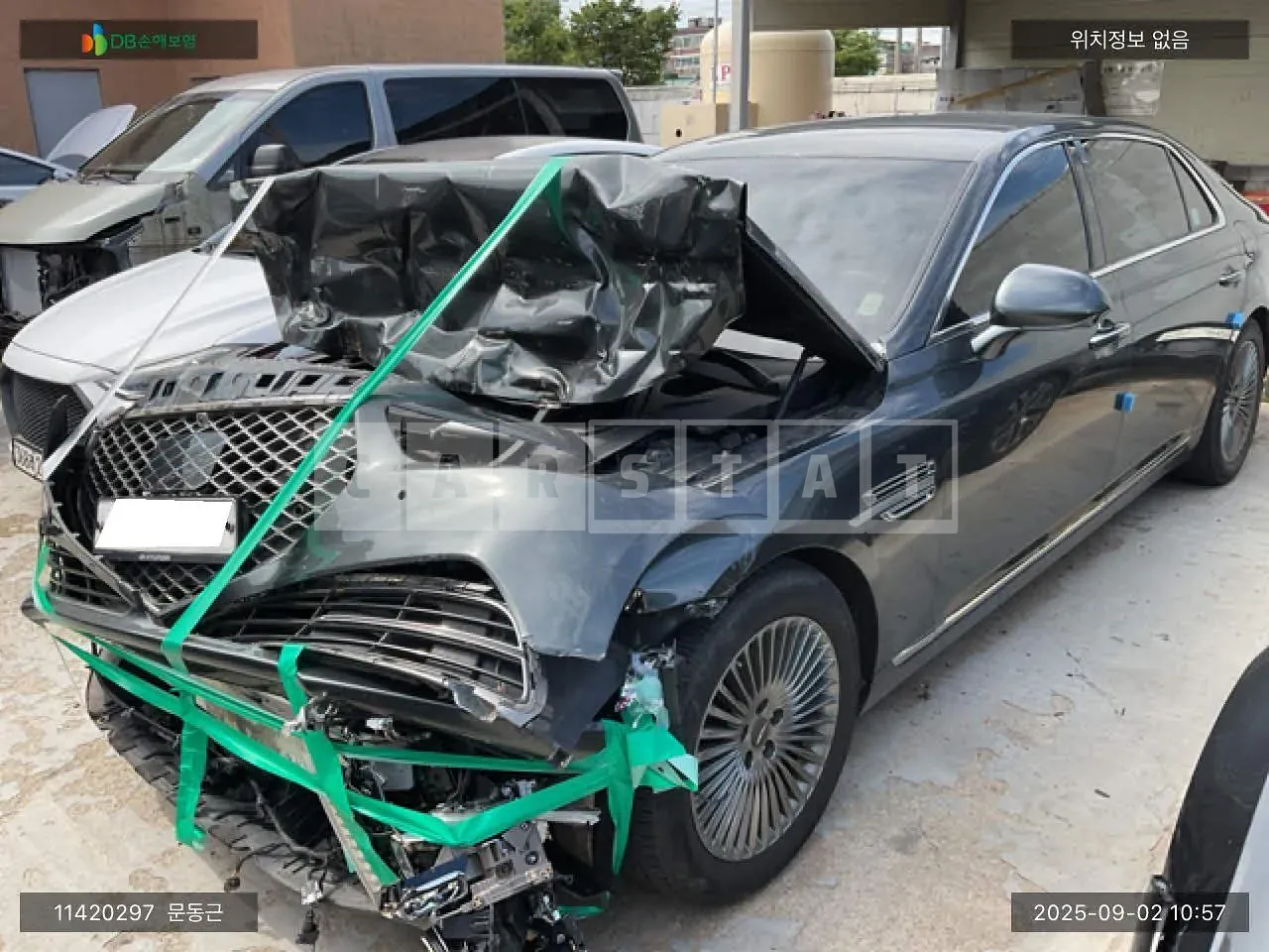 Photo 2 of 11: 2019 Hyundai Genesis G90, VIN KMHG141DDKU067163 — Korean insurance auction
