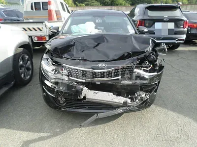 Photo 1 of 9: 2018 Kia K5, VIN KNAGU416BJA239917 — Korean insurance auction
