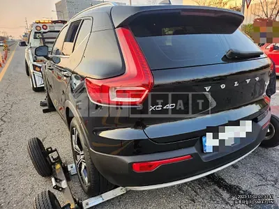 Photo 1 of 9: 2021 Volvo XC40B4 AWD, VIN YV1XZK92CM2454501 — Korean insurance auction