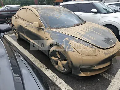 Photo 1 of 6: 2020 Tesla Model 3 Standard Rangeplus RWD, VIN 5YJ3E1EA4LF724253 — Korean insurance auction