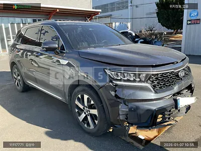 Photo 1 of 12: 2021 Kia Sorento, VIN KNARL81FHMA109196 — Korean insurance auction