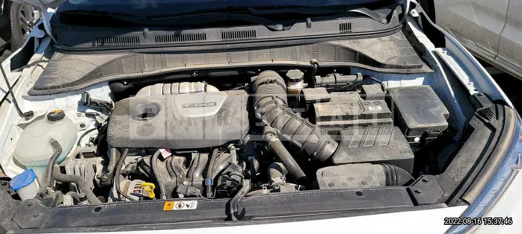 Photo 2 of 12: 2018 Hyundai Kona, VIN KMHK4815GJU175758 — Korean insurance auction