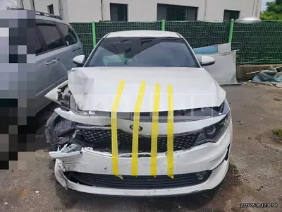 Photo 1 of 15: 2016 Kia New K5 2.0, VIN KNAGX411BGA104308 — Korean insurance auction