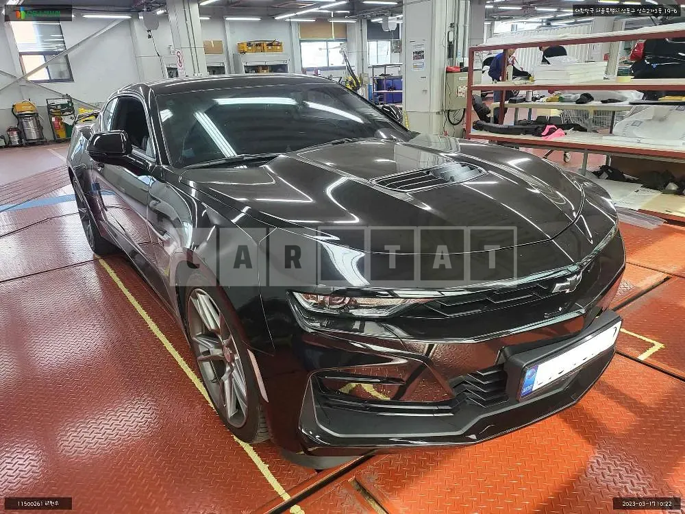 Photo 2 of 14: 2021 Chevrolet Camaro Ss, VIN 1G1F91R71M0126825 — Korean insurance auction