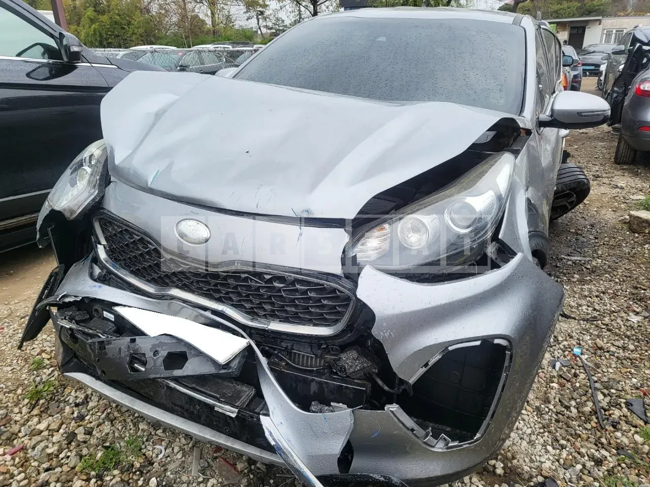 Photo 2 of 8: 2019 Kia Sportage, VIN KNAPM813BKK679452 — Korean insurance auction