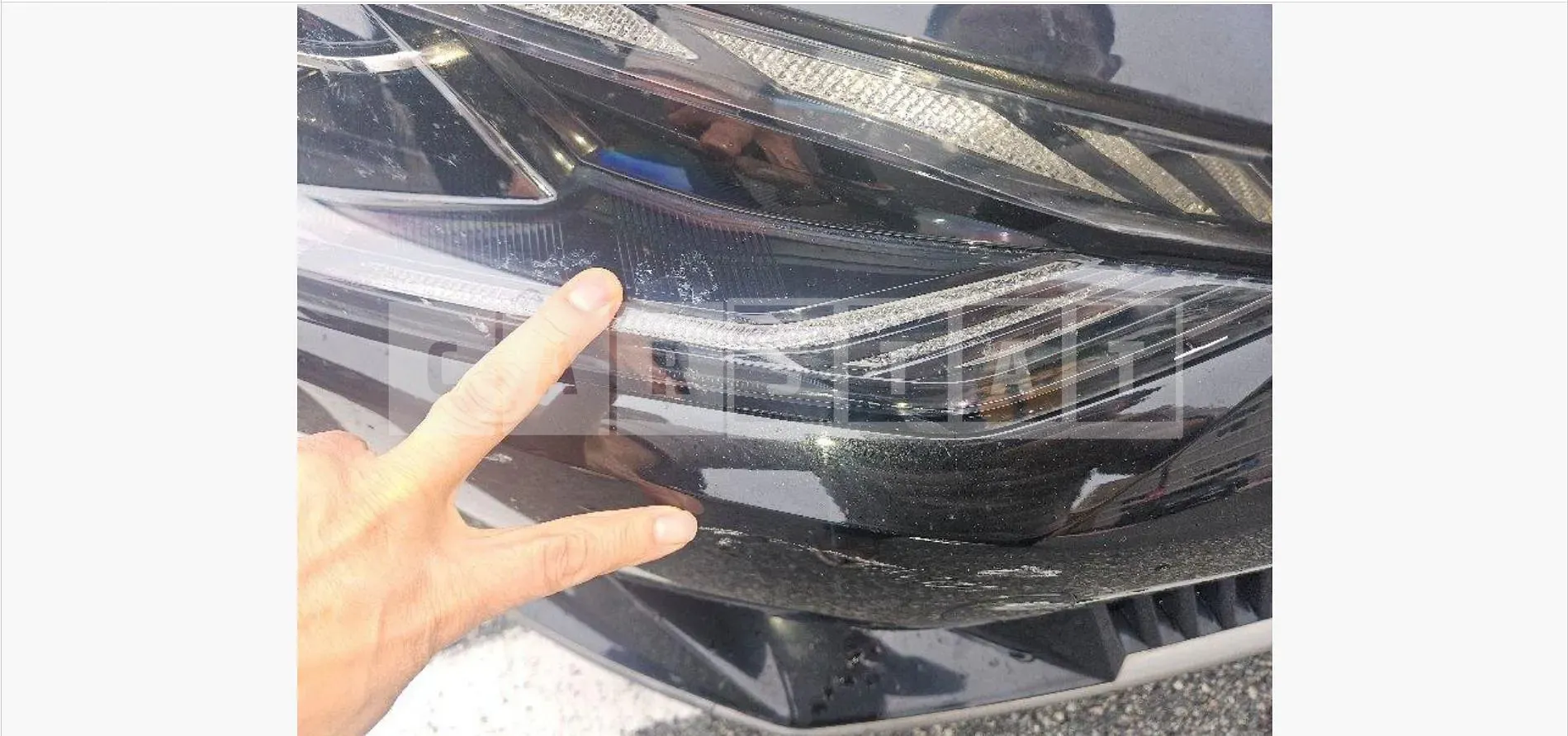 Photo 3 of 3: 2021 Kia (parts) EV6 Long Range Earth 4WD R Headlamp — Korean insurance auction