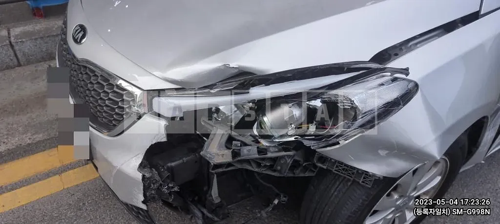 Photo 2 of 17: 2015 Kia K3 1.6, VIN KNAFJ412BFA934524 — Korean insurance auction