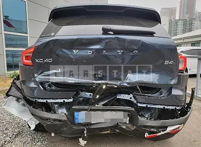 Photo 1 of 11: 2022 Volvo XC40 B4 AWD, VIN YV1XZK92CN2706476 — Korean insurance auction