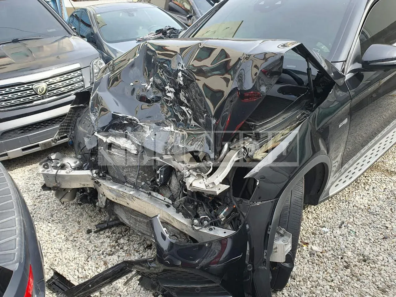 Photo 2 of 22: 2021 Mercedes-Benz GLC 43 AMG 4Matic Coupe, VIN W1N0J6EBXMF950033 — Korean insurance auction