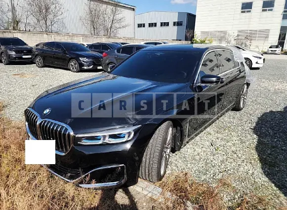 Photo 2 of 12: 2022 BMW 730Ld xDrive, VIN WBA7J410XNCH65448 — Korean insurance auction