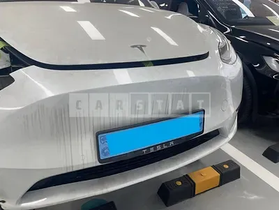 Photo 1 of 25: 2021 Tesla Model Y Long Range, VIN 5YJYGDEE0MF225939 — Korean insurance auction