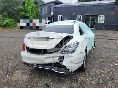 Photo 1 of 7: 2015 Mercedes-Benz C220 BlueTec — Korean insurance auction