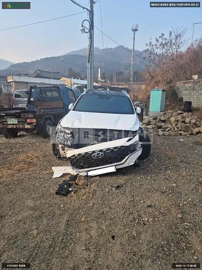 Photo 1 of 24: 2022 Hyundai Santa Fe, VIN KMHS581HHNU423032 — Korean insurance auction