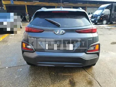 Photo 1 of 17: 2018 Hyundai Kona, VIN KMHK3816GJU114010 — Korean insurance auction