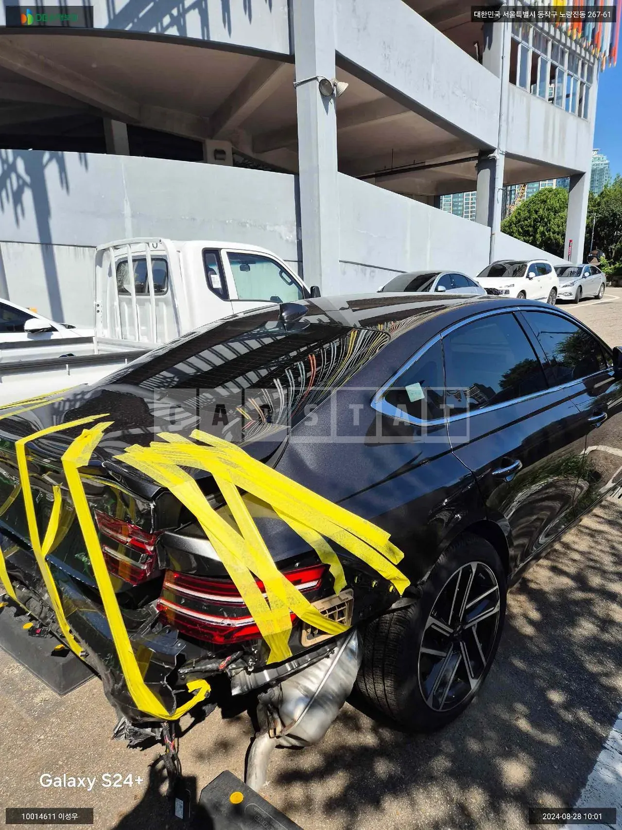 Photo 2 of 11: 2024 Genesis G80, VIN KMTGB41CDSU230764 — Korean insurance auction