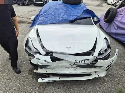 Photo 1 of 81: 2022 Tesla Model 3 Long Range — Korean insurance auction