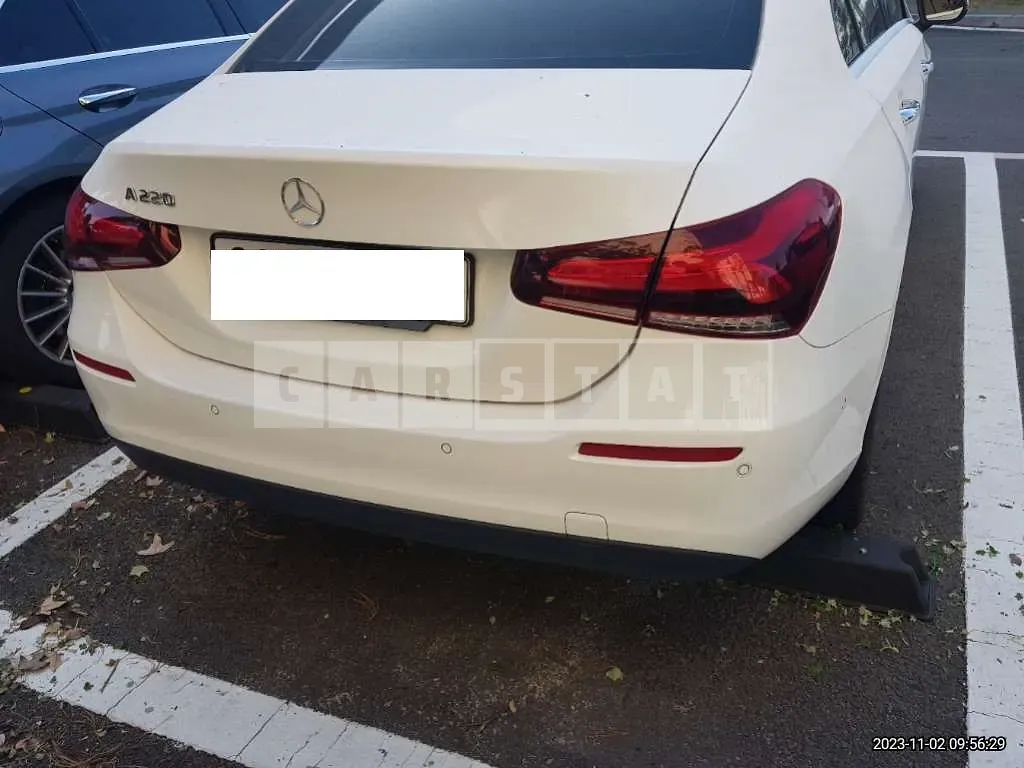 Photo 2 of 9: 2020 Mercedes-Benz A220 Sedan, VIN W1K3G4EB0LJ190929 — Korean insurance auction