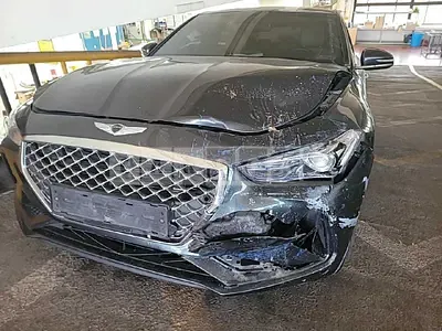 Photo 1 of 11: 2019 Genesis G70 2.0T, VIN KMTG341ADKU027548 — Korean insurance auction