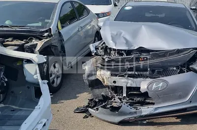 Photo 1 of 10: 2017 Hyundai Modern Ionic Electric, VIN KMHC051HFHU004873 — Korean insurance auction