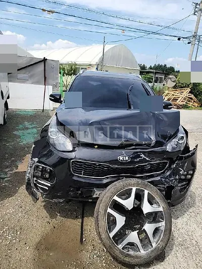 Photo 1 of 28: 2018 Kia Sportage, VIN KNAPN813BJK535062 — Korean insurance auction
