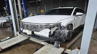 Photo 1 of 13: 2021 Hyundai Tucson Hybrid — Korean insurance auction
