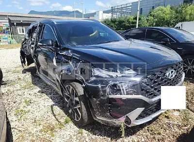 Photo 1 of 11: 2021 Hyundai Santa Fe, VIN KMHS581HGMU394875 — Korean insurance auction