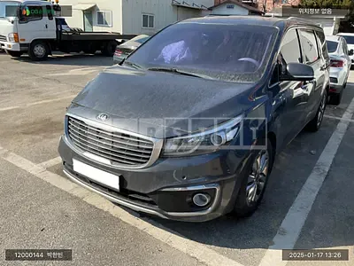 Photo 1 of 23: 2015 Kia Carnival, VIN KNAMC81ABFS055028 — Korean insurance auction