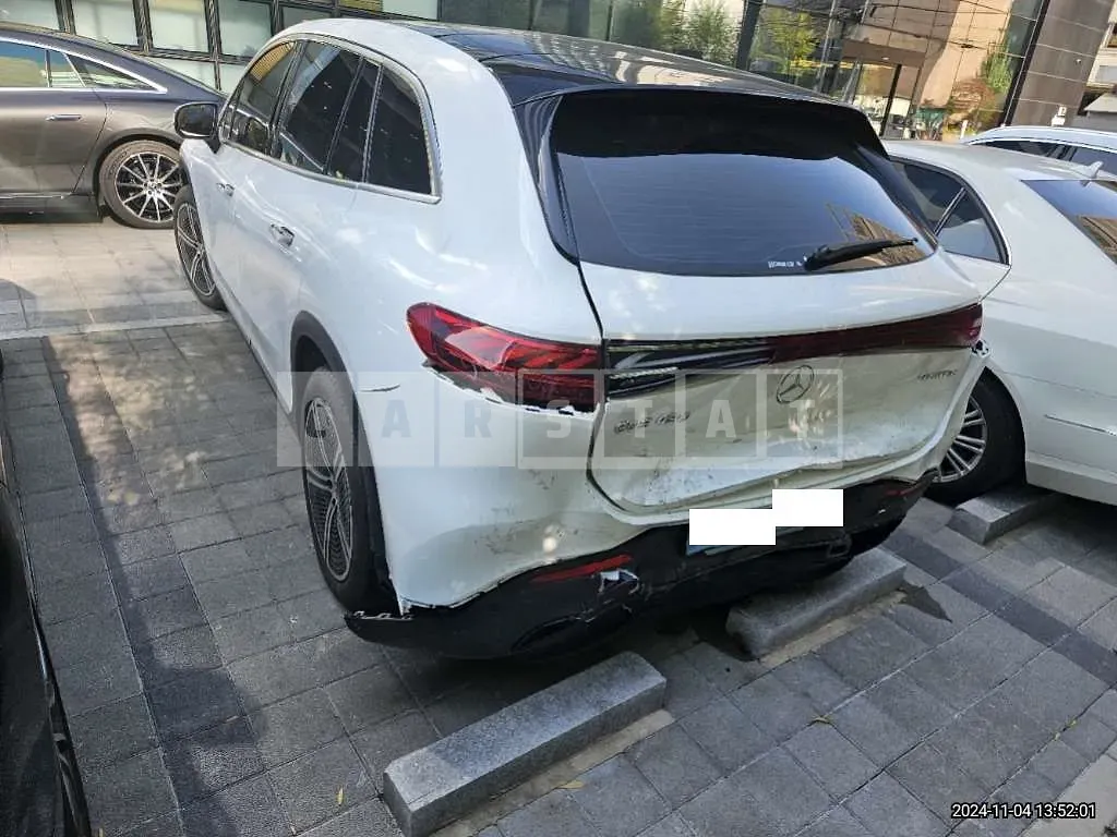 Photo 2 of 15: 2023 Mercedes-Benz EQS450 4Matic — Korean insurance auction