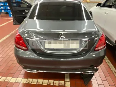 Photo 1 of 48: 2018 Mercedes-Benz C200 4Matic, VIN WDDWF4DB3JF703477 — Korean insurance auction