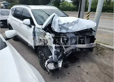 Photo 1 of 17: 2022 Hyundai Santa Fe — Korean insurance auction
