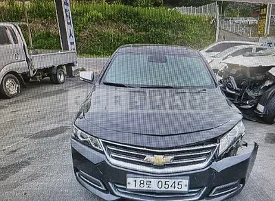 Photo 1 of 6: 2016 Chevrolet Impala, VIN 1G1155SA5GU130439 — Korean insurance auction