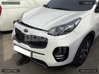 Photo 1 of 7: 2017 Kia Sportage, VIN KNAPN813BJK435533 — Korean insurance auction