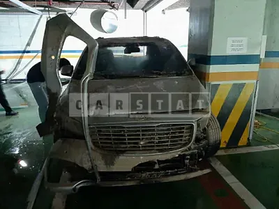 Photo 1 of 2: 2018 Kia Carnival, VIN KNAMC81ABJS350158 — Korean insurance auction