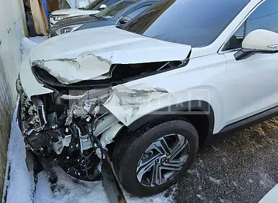 Photo 1 of 26: 2023 Hyundai Santa Fe, VIN KMHS381HGPU491640 — Korean insurance auction
