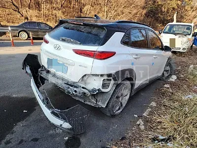 Photo 1 of 51: 2018 Hyundai Kona Electric — Korean insurance auction