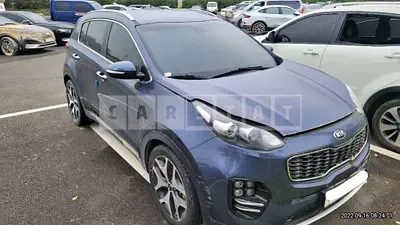 Photo 1 of 9: 2017 Kia Sportage, VIN KNAPM813BHK276137 — Korean insurance auction