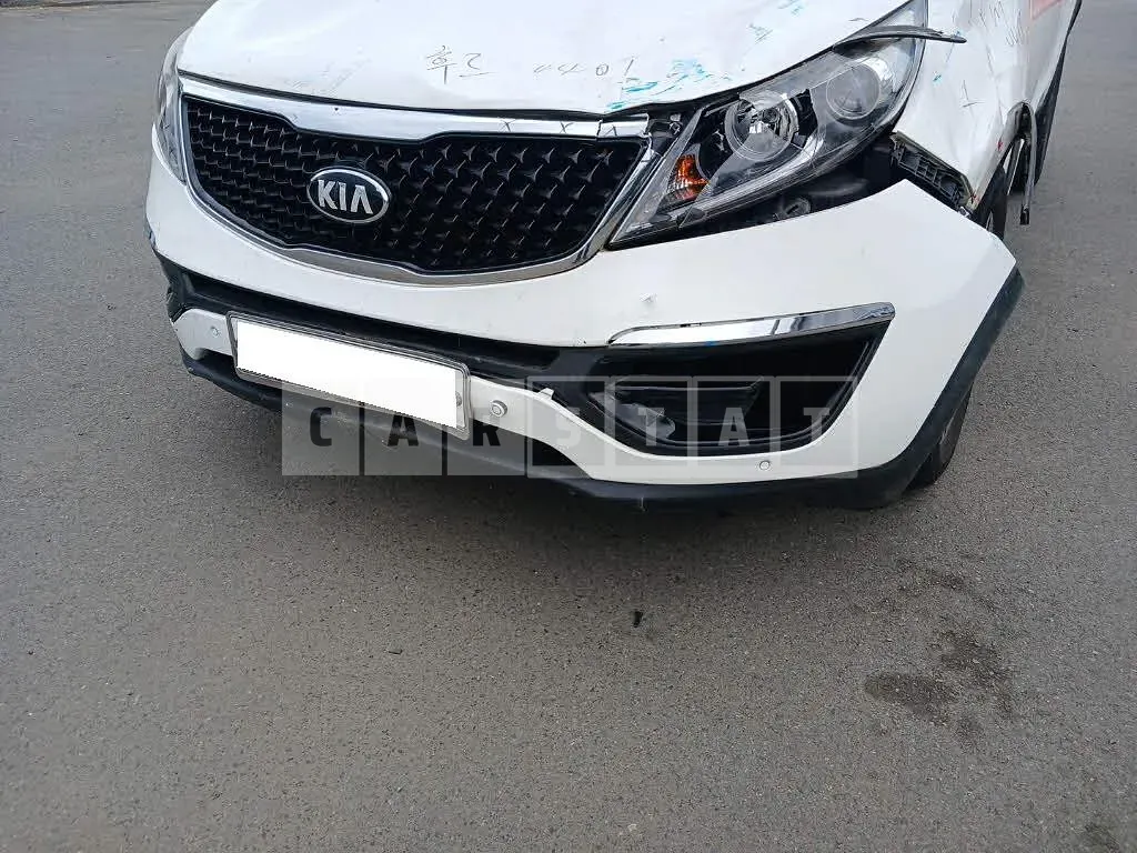 Photo 2 of 17: 2015 Kia Sportage, VIN KNAPE813BGK825670 — Korean insurance auction