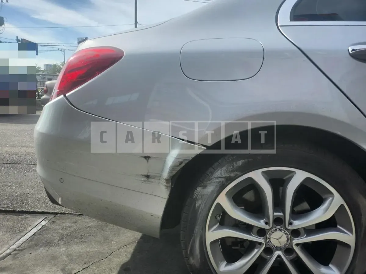 Photo 2 of 6: 2016 Mercedes-Benz C200, VIN WDDWF4CB5HF409476 — Korean insurance auction