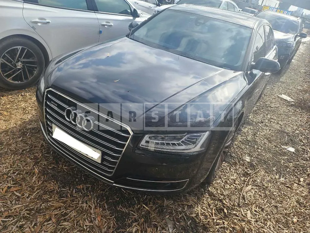 Photo 2 of 15: 2015 Audi A8 L 50 TDI quattro, VIN WAUZZZ4HXFN021352 — Korean insurance auction