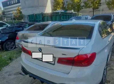 Photo 1 of 9: 2017 BMW 530i xDrive, VIN WBAJD9109HWA91788 — Korean insurance auction