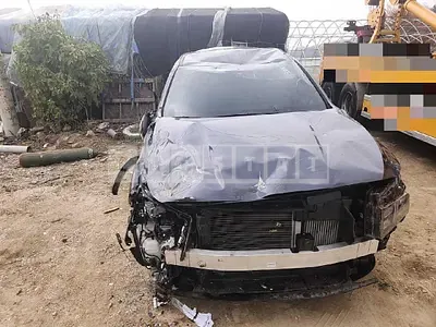 Photo 1 of 21: 2020 Hyundai Santa Fe TM 2.2, VIN KMHS281HGMU326998 — Korean insurance auction