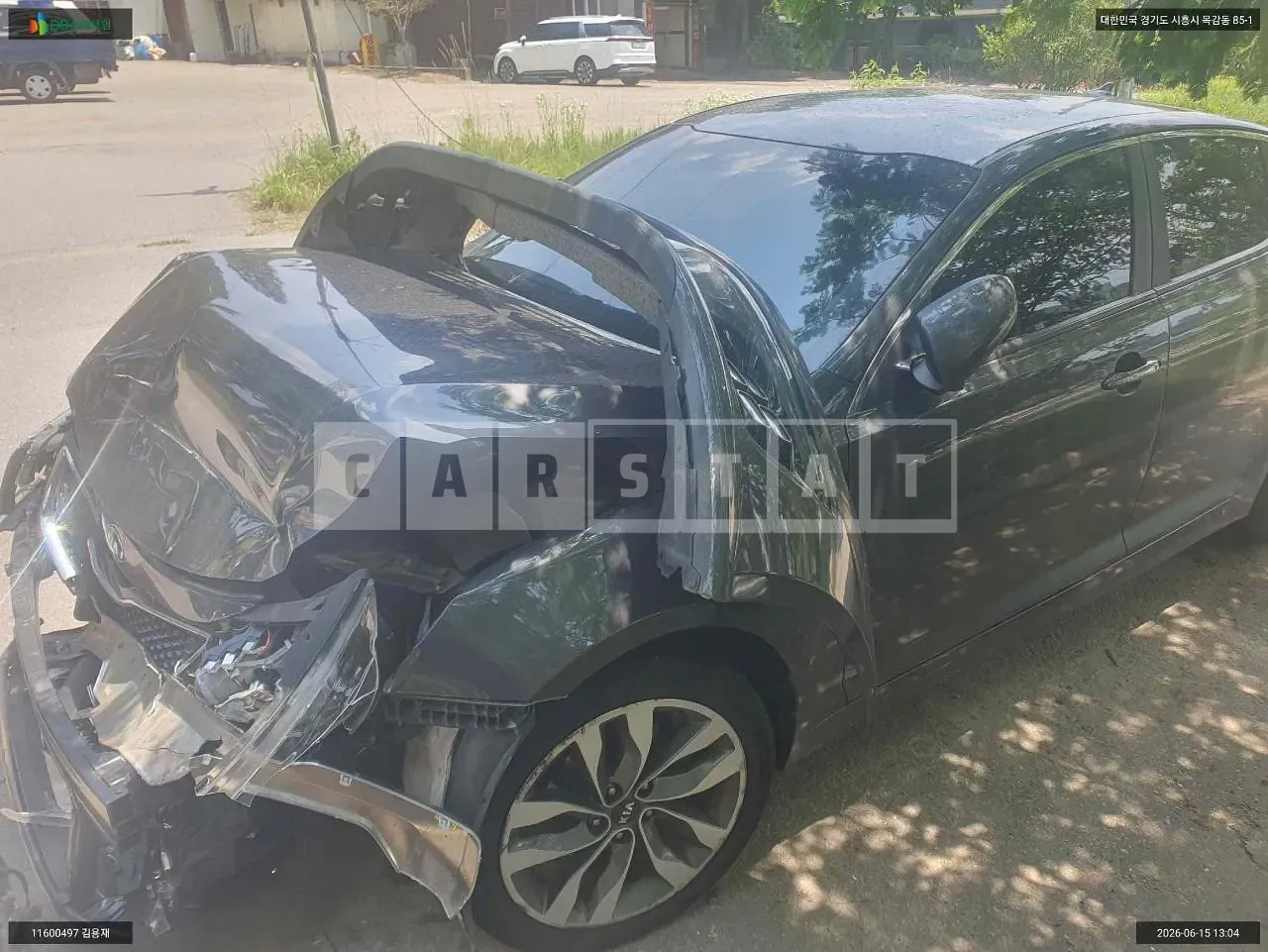 Photo 2 of 7: 2015 Kia K5, VIN KNAGM419BFA662118 — Korean insurance auction
