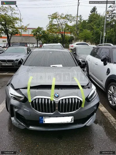 Photo 1 of 48: 2022 BMW 120i, VIN WBA7L7103N7L03587 — Korean insurance auction